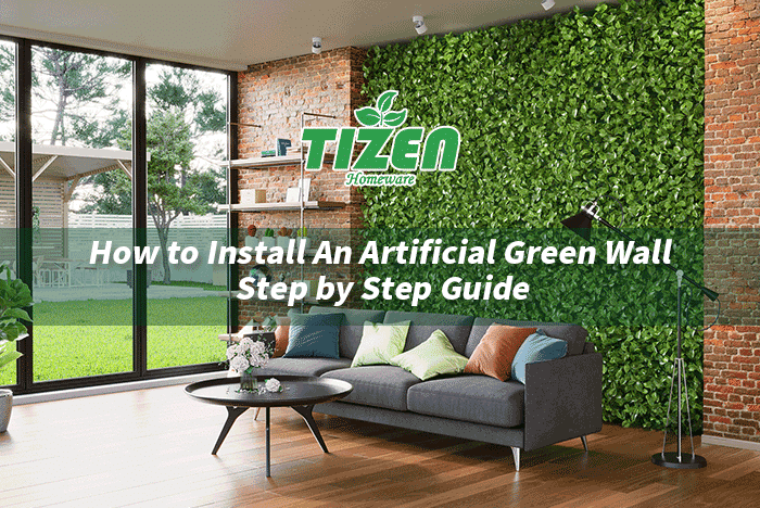 How to Install An Artificial Green Wall Step by Step Guide-Contact us ...