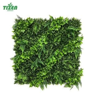 Tizen wholesale artificial plants for home decor online outdoor indoor topiary hedge fake green grass backdrop Artificial plants grass wall