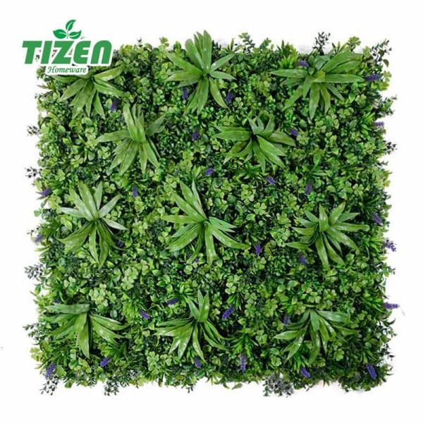 Tizen High Quality faux grass panels Decoration Faux Green Panels Fence