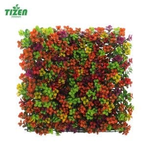 Tizen wholesale UV Resistant Fire Proof Materials green hanging artificial plant grass wall