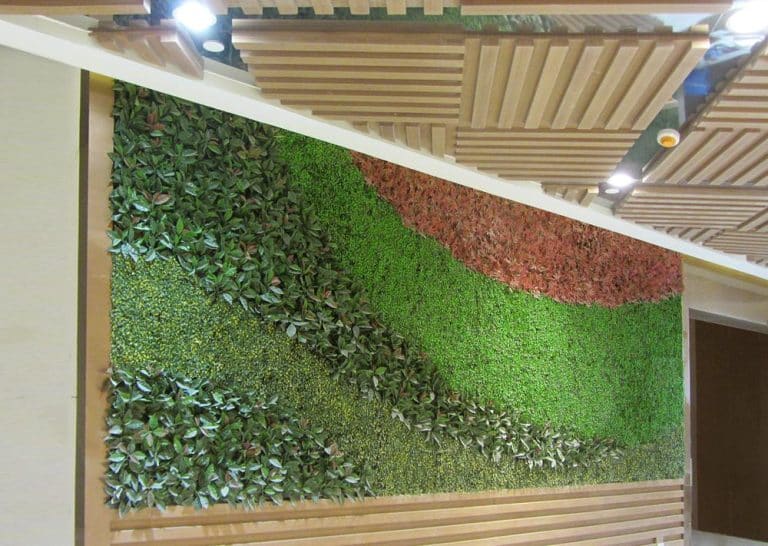 Go Green with a DIY Artificial Plant Wall in Your Home