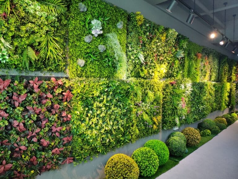 An article to help you explore the many benefits of artificial wall plants, which never fade